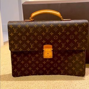 Vintage and Authentic LV Briefcase
